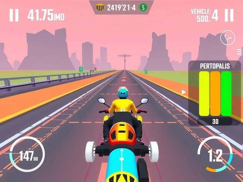 Bolt Sprint gameplay screenshot showing Indian city track